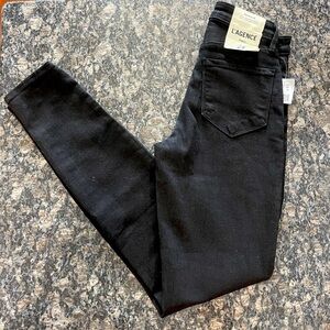 L’AGENCE jet black high rise skinny jeans